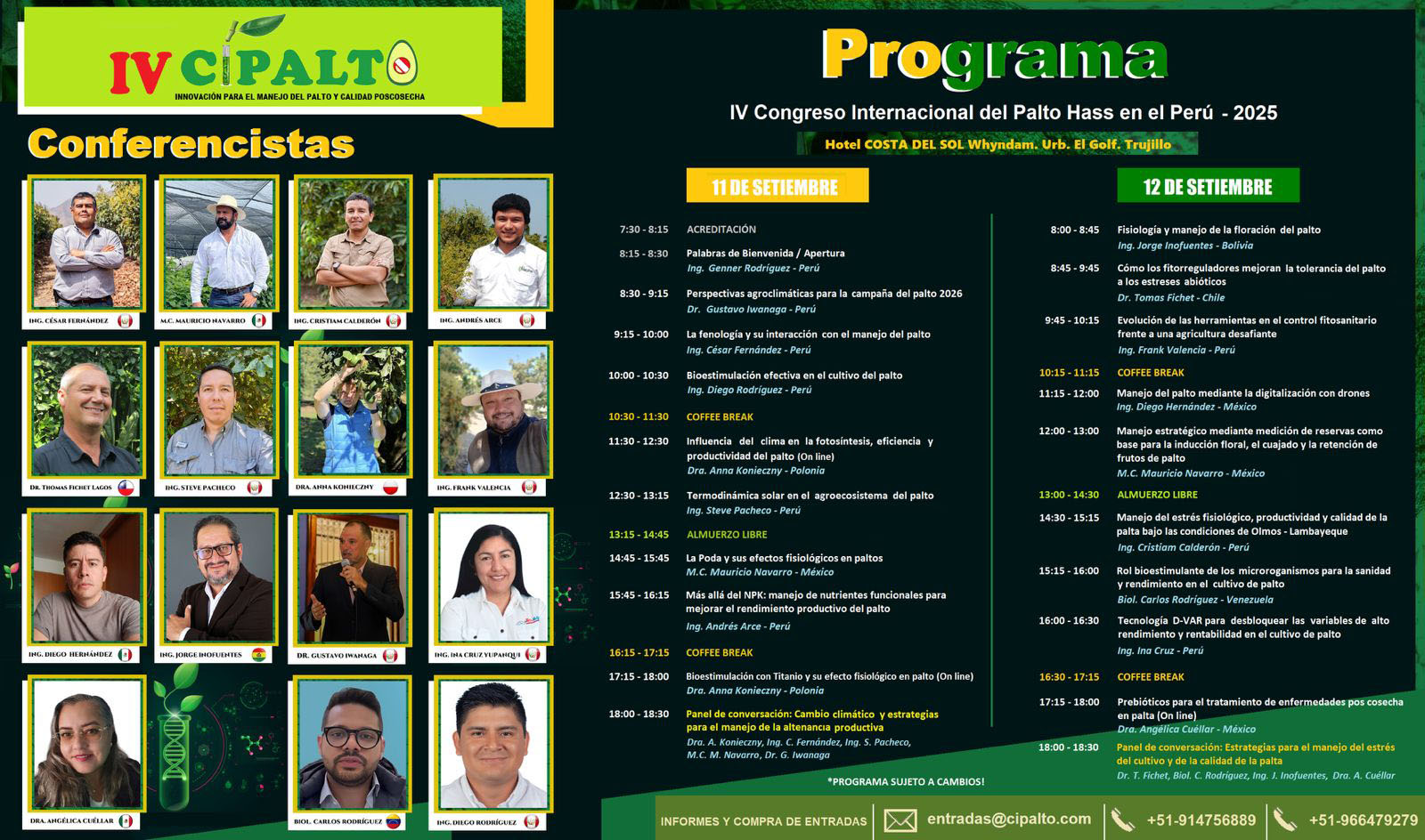 Programa IV CIPALTO 2025